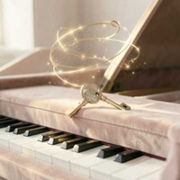 Sunlit keyring